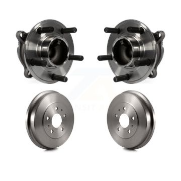 Rear Drum Brake And Hub Bearing Assembly Kit For Ford Focus Without Active Park Assist K7D-100413
