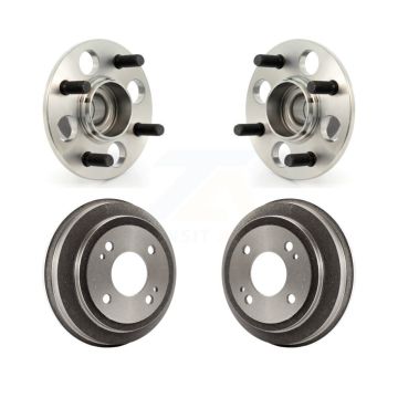 Rear Drum Brake And Wheel Hub Bearing Assembly Kit For Honda Civic del Sol CRX K7D-100414