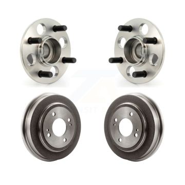 Rear Drum Brake And Wheel Hub Bearing Assembly Kit For Honda Civic Acura EL K7D-100415