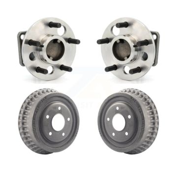 Rear Drum Brake & Hub Bearing Kit For 1985-1986 Buick Electra FWD With 9.5" Diameter K7D-100424