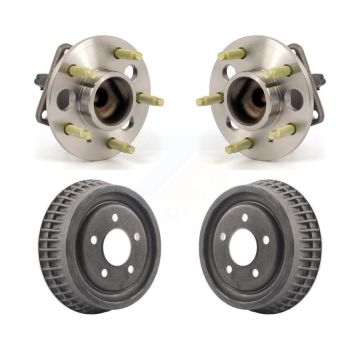 Rear Drum Brake Hub Bearing Kit For Chevrolet Malibu Pontiac Grand Am Oldsmobile Cutlass K7D-100425