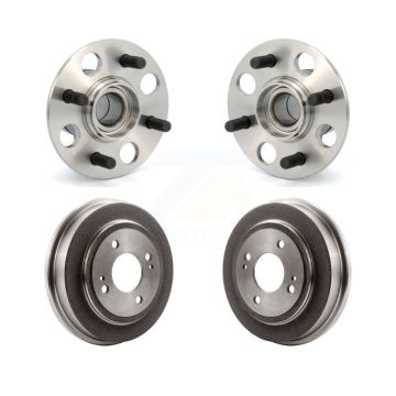 Rear Drum Brake And Wheel Hub Bearing Assembly Kit For 2007-2008 Honda Fit K7D-100426