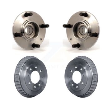 Rear Drum Brake And Wheel Hub Bearing Assembly Kit For Kia Spectra Spectra5 K7D-100429