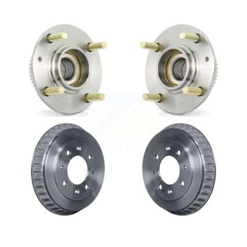 Rear Drum Brake And Wheel Hub Bearing Assembly Kit For Kia Spectra Spectra5 K7D-100430