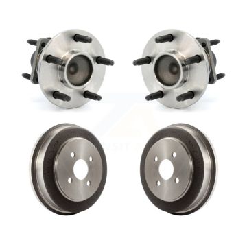 Rear Drum Brake And Wheel Hub Bearing Kit For Saturn Ion Pontiac Pursuit Chevrolet Cobalt K7D-100433
