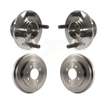 Rear Drum Brake And Wheel Hub Bearing Assembly Kit For Mitsubishi Lancer ES K7D-100437