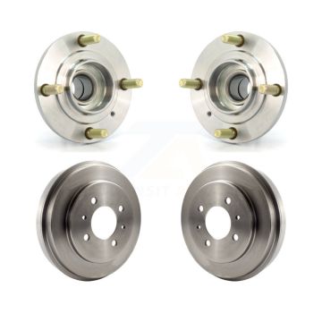 Rear Drum Brake And Wheel Hub Bearing Assembly Kit For Mitsubishi Lancer K7D-100438