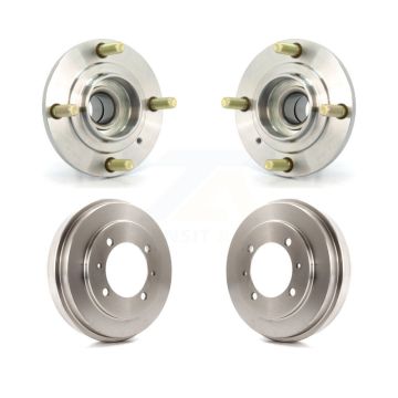 Rear Drum Brake And Wheel Hub Bearing Assembly Kit For Mitsubishi Lancer K7D-100439