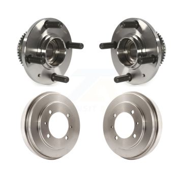 Rear Drum Brake And Wheel Hub Bearing Assembly Kit For Mitsubishi Lancer ES K7D-100440