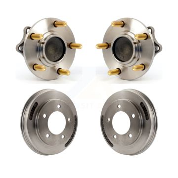Rear Drum Brake And Wheel Hub Bearing Assembly Kit For Mitsubishi Lancer K7D-100442