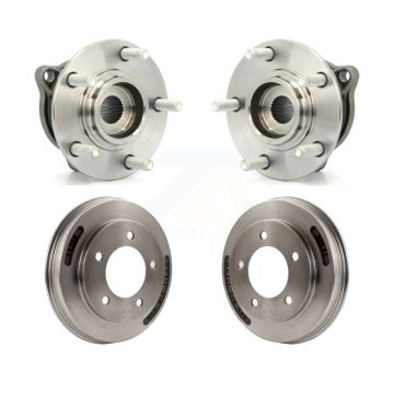 Rear Drum Brake And Wheel Hub Bearing Assembly Kit For Mitsubishi Lancer K7D-100444