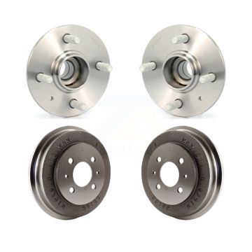 Rear Drum Brake And Wheel Hub Bearing Assembly Kit For Hyundai Accent K7D-100446