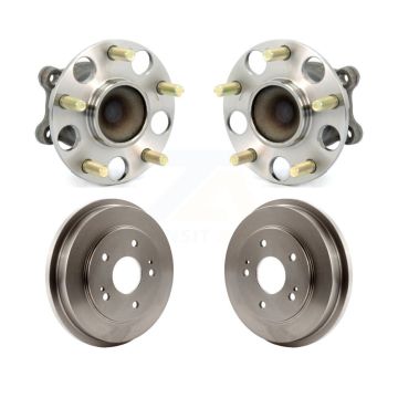 Rear Drum Brake & Hub Bearing Kit For 05-07 Honda Accord FULL HYBRID EV-GAS (FHEV) engine K7D-100453