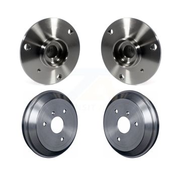 Rear Drum Brake And Wheel Hub Bearing Assembly Kit For Smart Fortwo K7D-100454