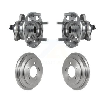 Rear Drum Brake & Hub Bearing Kit For 2017-2020 Hyundai Elantra With Multilink Suspension K7D-100456