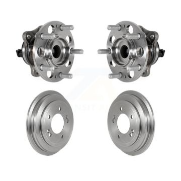 Rear Drum Brake & Hub Bearing Kit For 17-20 Hyundai Elantra With Torsion Beam Suspension K7D-100457