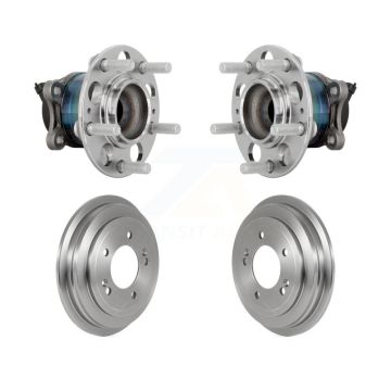 Rear Drum Brake And Wheel Hub Bearing Assembly Kit For 2020-2023 Hyundai Venue K7D-100458