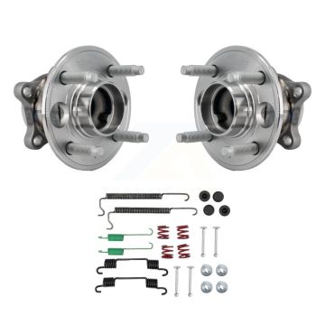 Rear Brake Drum Hardware And Wheel Hub Bearing Assembly Kit For 2016-2022 Chevrolet Spark K7D-100490