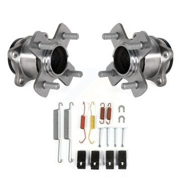 Rear Brake Drum Hardware And Wheel Hub Bearing Assembly Kit For 2015-2020 Honda Fit K7D-100494