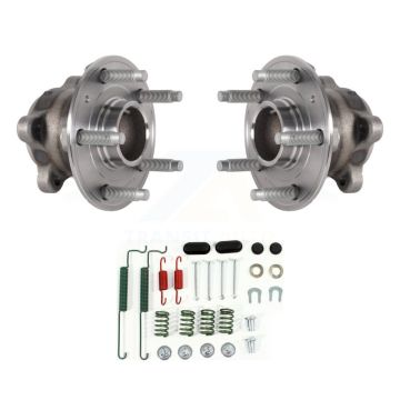 Rear Brake Drum Hardware And Wheel Hub Bearing Assembly Kit For Chevrolet Trax Sonic K7D-100495