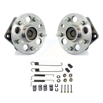 Rear Brake Drum Hardware And Wheel Hub Bearing Assembly Kit For 1998-2003 Toyota Sienna K7D-100502