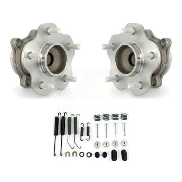 Rear Brake Drum Hardware And Hub Bearing Assembly Kit For 2007-2012 Nissan Sentra 2.5L K7D-100503