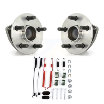 Rear Brake Drum Hardware Hub Bearing Kit For Toyota Matrix Pontiac Vibe FWD with Non-ABS K7D-100507