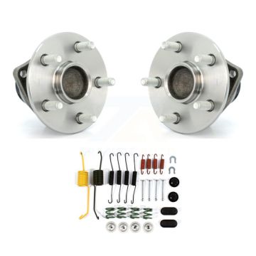 Rear Brake Drum Hardware And Wheel Hub Bearing Assembly Kit For Toyota Corolla Prius K7D-100508