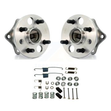 Rear Brake Drum Hardware & Hub Bearing Kit For Toyota Corolla Prizm Chevrolet Geo Non-ABS K7D-100529
