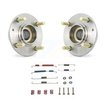 Rear Brake Drum Hardware And Hub Bearing Kit For Hyundai Elantra Kia Spectra5 4-Wheel ABS K7D-100541