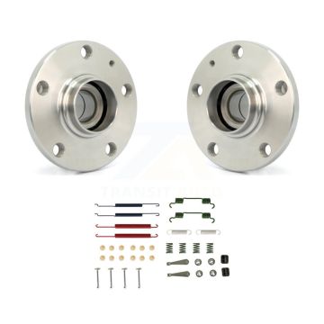 Rear Brake Drum Hardware And Wheel Hub Bearing Assembly Kit For Volkswagen Jetta Beetle K7D-100545