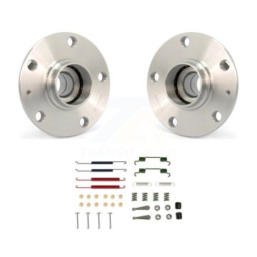 Rear Brake Drum Hardware Hub Bearing Kit For 2011-2012 Volkswagen Jetta rear brakes K7D-100546
