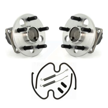 Rear Brake Drum Hardware Hub Bearing Kit For 2003-2005 Pontiac Sunfire Chevrolet Cavalier K7D-100550