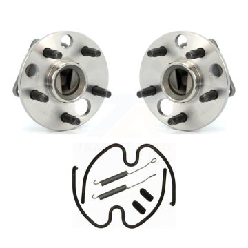 Rear Brake Drum Hardware & Hub Bearing Kit For Pontiac Sunfire Chevrolet Cavalier Non-ABS K7D-100551