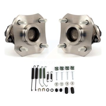 Rear Brake Drum Hardware And Wheel Hub Bearing Assembly Kit For Nissan Versa K7D-100564