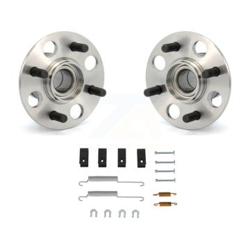 Rear Brake Drum Hardware And Wheel Hub Bearing Assembly Kit For 2010-2014 Honda Insight K7D-100570