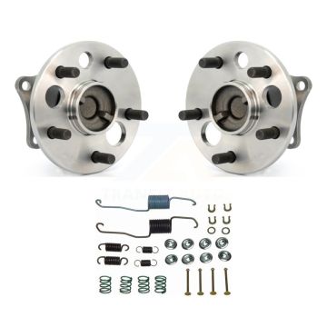 Rear Brake Drum Hardware And Hub Bearing Assembly Kit For Toyota Camry Solara 4-Wheel ABS K7D-100581