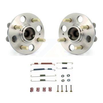 Rear Brake Drum Hardware Hub Bearing Kit For 2006 Hyundai Accent 4-Wheel ABS To 09 30 05 K7D-100585