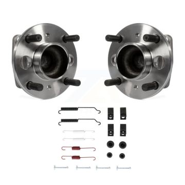 Rear Brake Drum Hardware And Wheel Hub Bearing Assembly Kit For Ford Fiesta K7D-100592