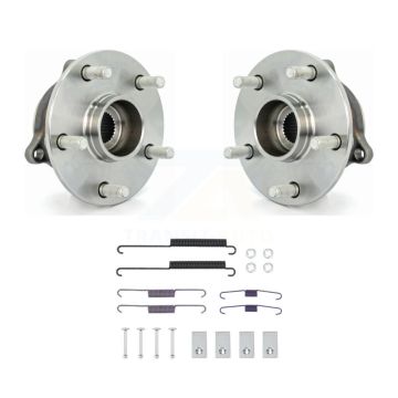 Rear Brake Drum Hardware And Hub Bearing Assembly Kit For 2006-2008 Suzuki Grand Vitara K7D-100594