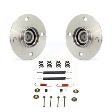 Rear Brake Drum Hardware And Wheel Hub Bearing Assembly Kit For 2002-2006 Nissan Sentra K7D-100600
