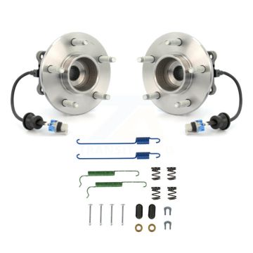 Rear Brake Drum Hardware Hub Bearing Kit For Saturn Vue Chevrolet Equinox Pontiac Torrent K7D-100612
