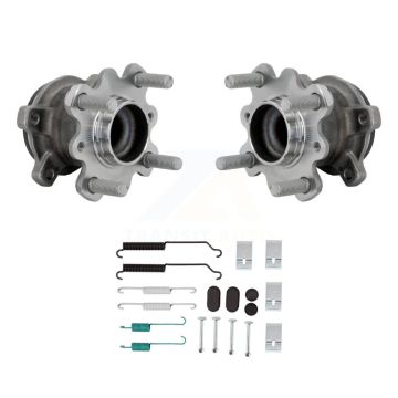 Rear Brake Drum Hardware And Wheel Hub Bearing Assembly Kit For Toyota Yaris iA Scion K7D-100616