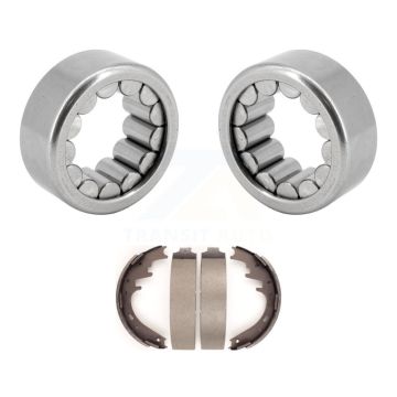 Rear Brake Drum Shoes And Wheel Bearing Kit For Ford F-150 Dodge Ram 1500 Van K7D-100630