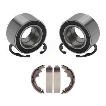 Rear Brake Drum Shoes And Bearing Kit For 1998-2002 Ford Ranger EV With 9" Diameter K7D-100647