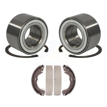 Rear Brake Drum Shoes And Wheel Bearing Kit For Ford Escape Mazda Tribute Mercury Mariner K7D-100650