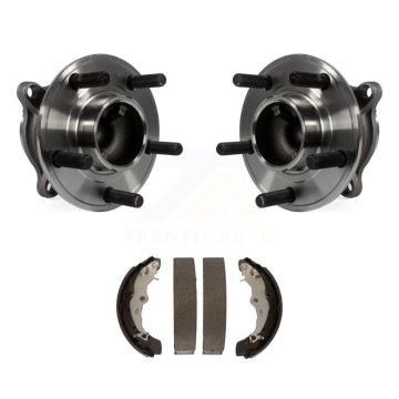 Rear Brake Drum Shoes And Wheel Hub Bearing Kit For Ford Focus Without Active Park Assist K7D-100655