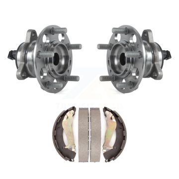 Rear Brake Drum Shoes Hub Bearing Kit For 17-20 Hyundai Elantra With Multilink Suspension K7D-100656
