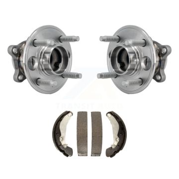 Rear Brake Drum Shoes And Wheel Hub Bearing Assembly Kit For 2016-2021 Chevrolet Spark K7D-100658