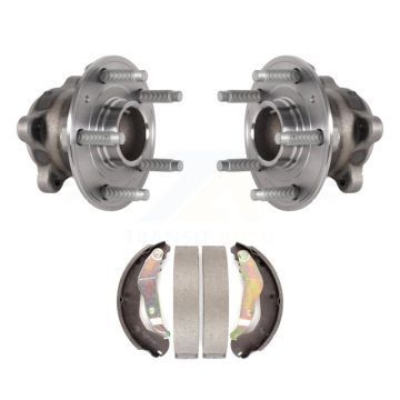Rear Brake Drum Shoes And Wheel Hub Bearing Assembly Kit For Chevrolet Trax Sonic K7D-100663